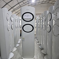 0076번 삼성 인버터 스탠드 에어컨 17평 17년